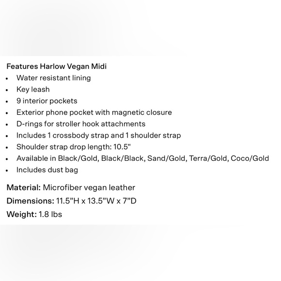 EUC Mina Baie Vegan Harlow Midi in Black/Black 🖤 - Picture 13 of 14